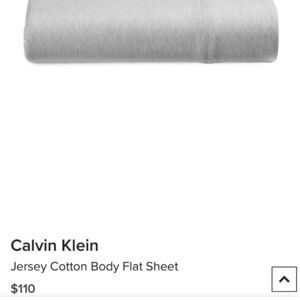 Calvin Klein
Jersey Cotton Body Flat Sheet